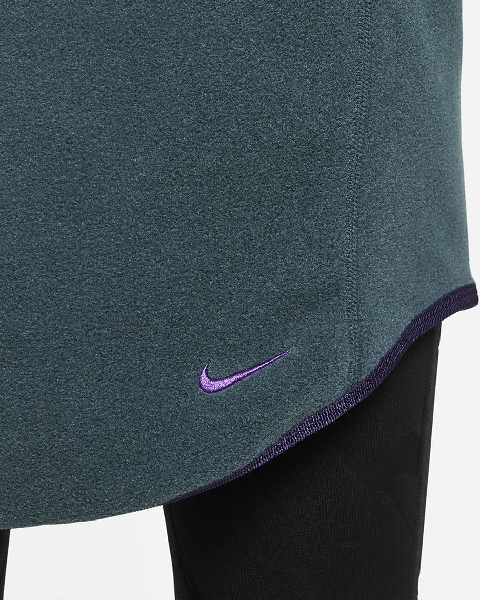 Nike oversized tunic pullover hotsell